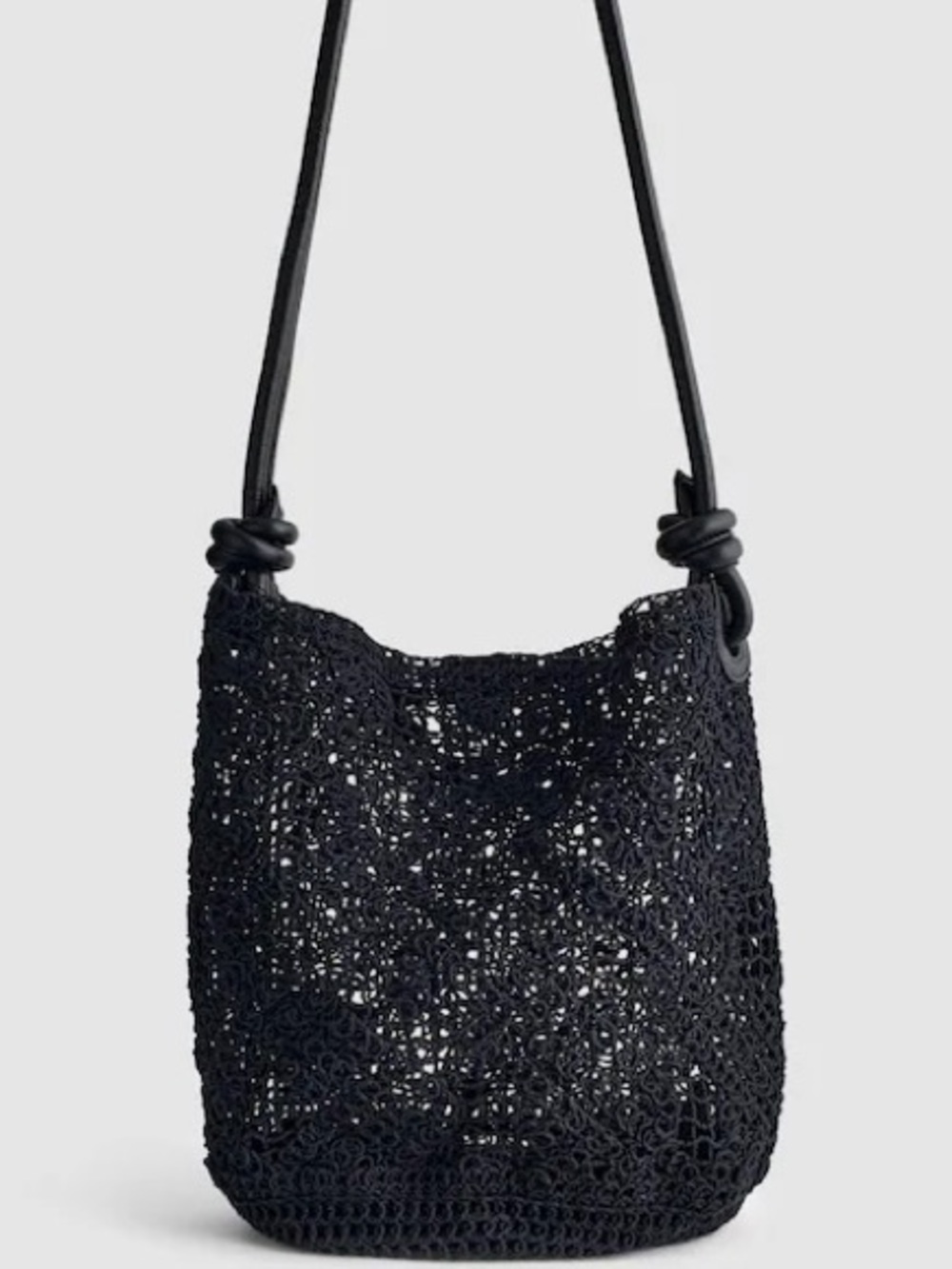 NWT Madewell Open-Weave Tote in Black
